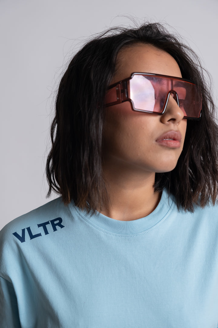 BLUE SEA OVERSIZED T-SHIRT