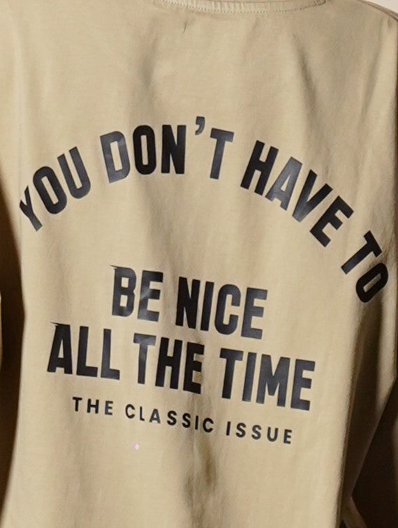 THE CLASSIC RULE OVERSIZED T-SHIRT