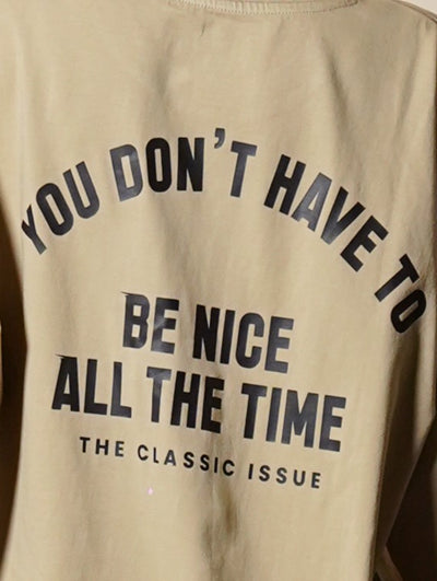 THE CLASSIC RULE OVERSIZED T-SHIRT